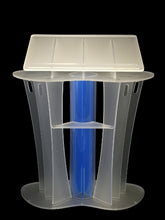 Load image into Gallery viewer, Illuminated (Xenon) Lectern- Clear Acrylic