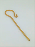 BRASS WOLI STAFF