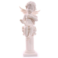  Cherub Sitting on Pillar 