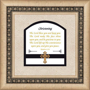 Christening Photo plaque 