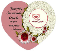 First Communion Heart Shape Frame
