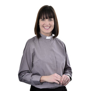 Womens Clerical Long Sleeve Shirt