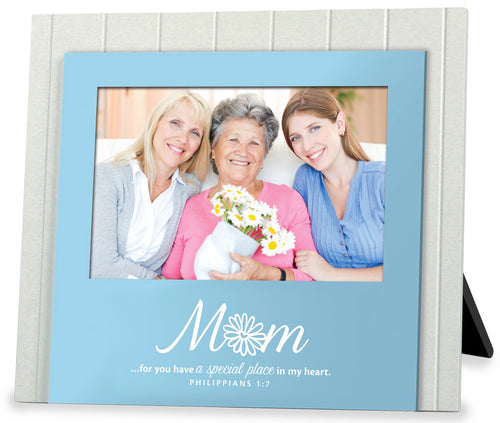 Photo Frame - Mum. Beadboard Series. 8.75in X 7.75in. Philippians 1:7