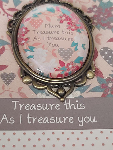 Vintage inspired frame hangers- Mum