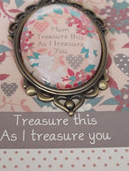 Vintage inspired frame hangers- Mum