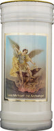 PILLAR CANDLE SAINT MICHAEL   SMALL