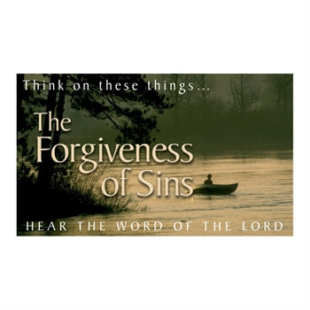 Tracts   Forgiveness of Sin