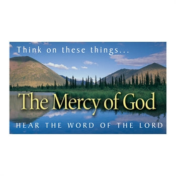 Tracts-The Mercy Of God