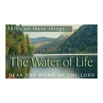 Tracts  Water of life