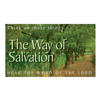 Tracts Way Of Salvation