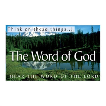 Tracts  The Word Of God